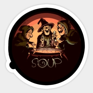 Soup WItches Sticker